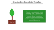 Creative Growing Tree PowerPoint Presentation Template