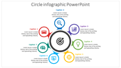 Circle Infographic PowerPoint for Visual Data Display