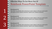 Pre-designed Notebook PowerPoint Template and Google Slides