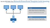 Network PowerPoint Template for Infrastructure Planning