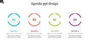 Stunning Agenda PowerPoint Presentation Template Design 