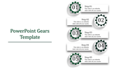 PowerPoint Gears Template for Comprehensive Project Planning