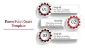 PowerPoint Gears Template for Mechanical Presentations