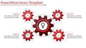 PowerPoint Gears Templates for Efficiency Planning