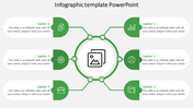 Inventive Infographic Template Presentation with Six Node