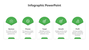 Infographic PPT And Google Slides Template With Five Nodes