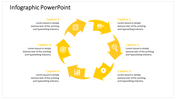 Imaginative Infographic PowerPoint Template with Six Nodes