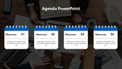 Get Business Agenda PowerPoint Template And Google Slides