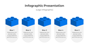 Infographic PPT Template And Google Slides With Five Option