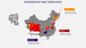 PowerPoint Map Templates for Geographical Data Presentation