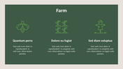 Farm icons PPT Presentation Template & Google Slides