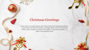 Christmas Greetings PowerPoint Presentation