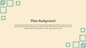 Best Plain Background PowerPoint Presentation Design