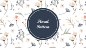 Affordable Floral Pattern Presentation Template Designs