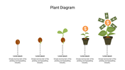 Editable Plant Diagram PPT Template