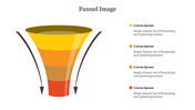 Our Editable Funnel Image For PowerPoint presentation