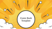 Elegant Comic Book Template PowerPoint Presentation