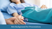 Simple Sick Background For Presentations Template