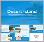 Desert Island PPT Presentation And Google Slides Themes