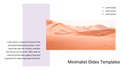 Free Minimalist Google Slides and Templates PPT Presentation