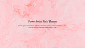 Background PowerPoint Pink Theme