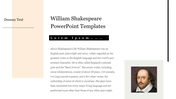 Best William Shakespeare PowerPoint Templates Slide