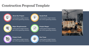 Innovative Construction Proposal Template With Six Nodes