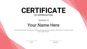 Award Certificate Google Slides and PowerPoint Templates