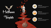 Exciting Free Halloween Template Presentation Slide