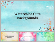 Watercolor Backgrounds PowerPoint And Google Slides