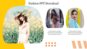 Attractive Fashion PPT Download Presentation