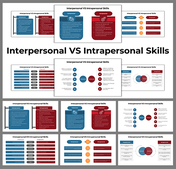 Interpersonal VS Intrapersonal Skills PowerPoint Templates