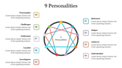 Creative 9 Personalities PowerPoint Presentation Slide