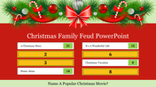 Free Christmas Family Feud PPT Template and Google Slides