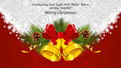 Innovative Christmas Wallpaper PowerPoint Template