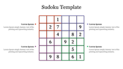 Sudoku PowerPoint Presentation Template and Google Slides