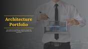 Architecture Portfolio Presentation and Google Slides Themes