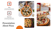 Modern Presentation About Pizza PowerPoint Slide