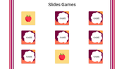 Google Slides Games PowerPoint Template for Presentation