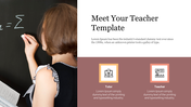 Meet Your Teacher PPT Presentation Template & Google Slides