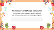 Greetings Christmas Card Design Templates PowerPoint