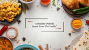 Innovative Cool Food Backgrounds PowerPoint Templates