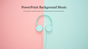 Creative PowerPoint Background Music Slide Presentation