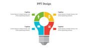 Bulb PPT Design Slide For Presentation PPT Template