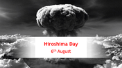 Editable Hiroshima Day PowerPoint Template and Google Slides