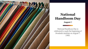 Creative National Handloom Day PowerPoint Presentation