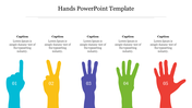 Attractive Hands PowerPoint Template For Presentation