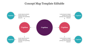 Best Concept Map Template Editable Slide Presentation