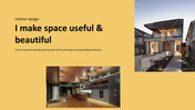 Enrich your Interior Design Portfolio Presentation Slides