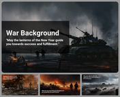 War Background PowerPoint And Google Slides Templates